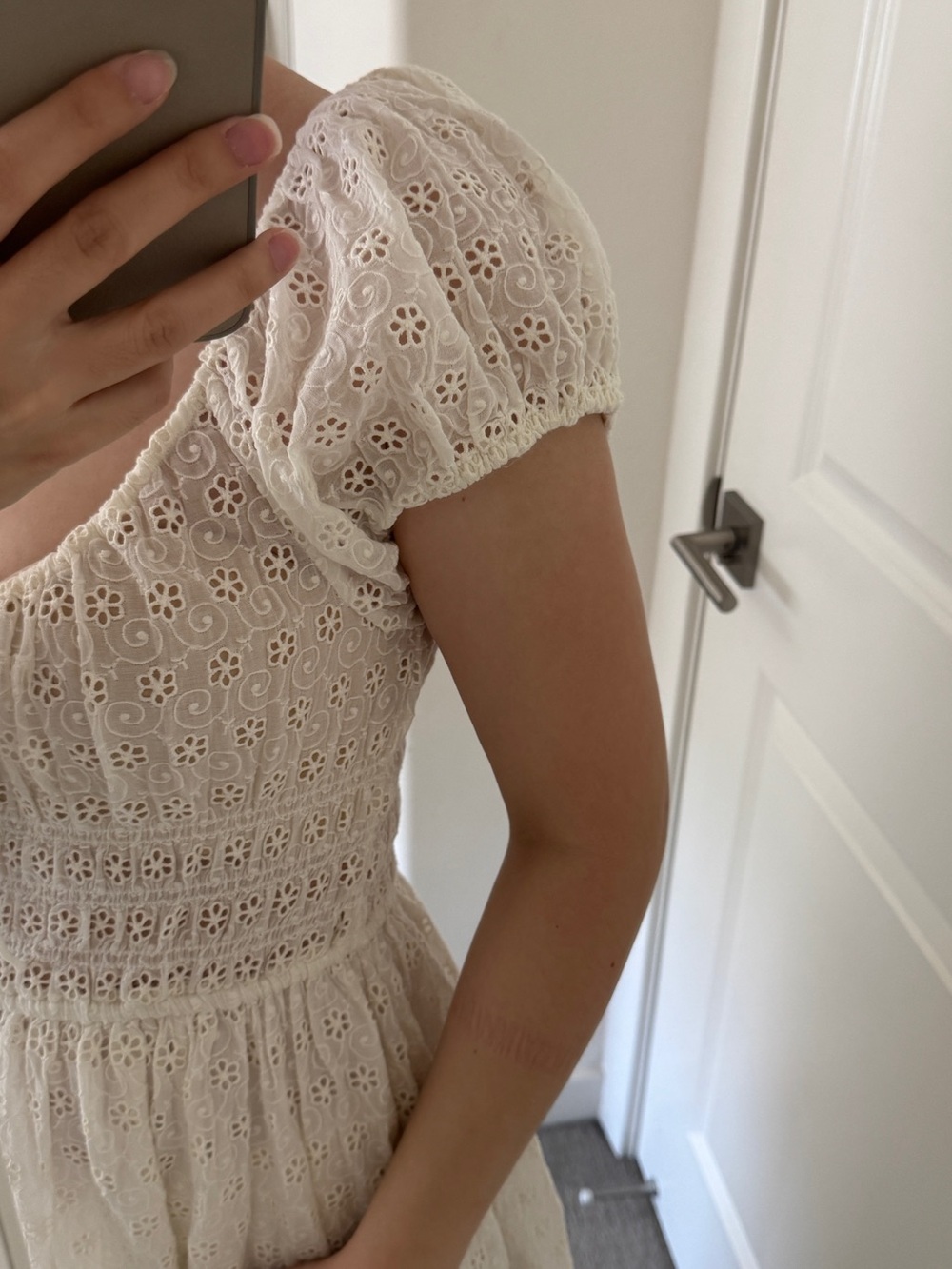 Doen Quinn Dress-Salt Eyelet - Picture 5 of 6